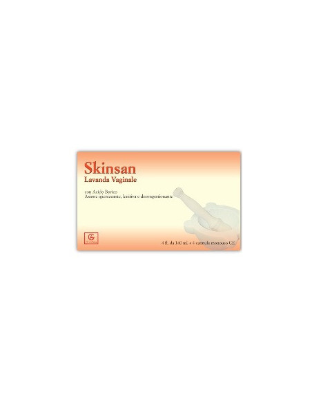 Skinsan lavanda vag 4 flaconcini 140ml