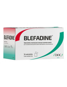 Blefadine salviette monouso14p