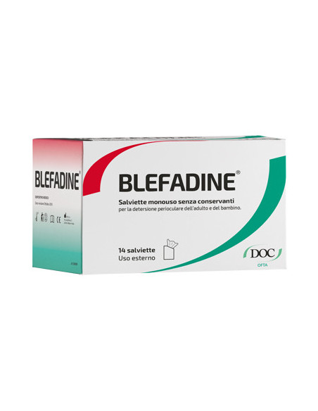 Blefadine salviette monouso14p