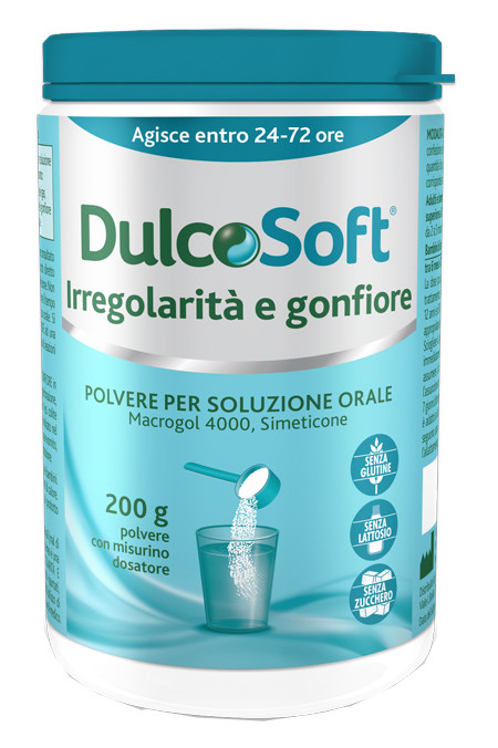 Image of Dulcosoft polvere irregolarità e gonfiore per stitichezza occasionale e pancia gonfia 200g cod085