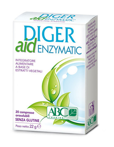 Diger aid enzymatic 20cpr