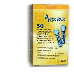 Abbott diabetes freestyle 50 lancette gauge 28