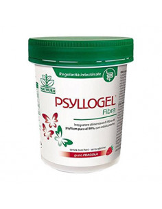 Psyllogel fibra fragola senza zucchero per favorire la regolarità intestinale 170gr