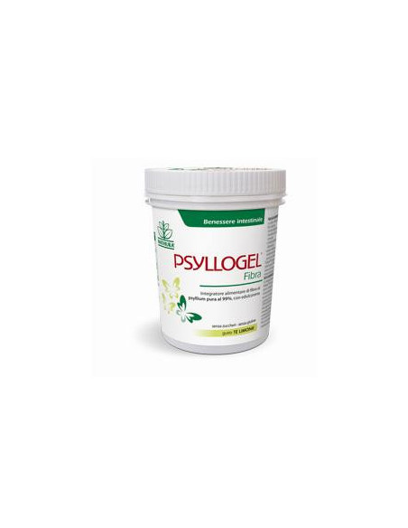 Psyllogel fibra tè al limone senza zucchero per favorire la regolarità intestinale 170gr