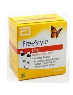 Abbott diabetes freestyle lite glicemia 25strisce reattive