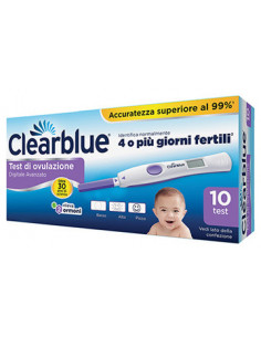 Clearblue test ovulazione 10 pezzi