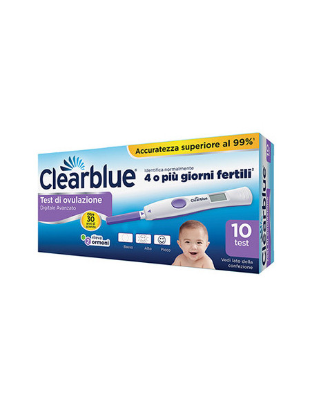 Clearblue test ovulazione 10 pezzi