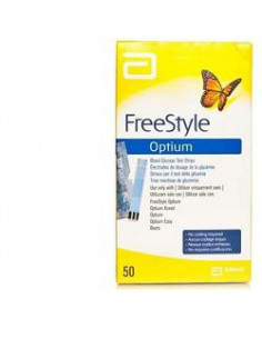 Abbott dibetes freestyle optium test 25 strisce reattive