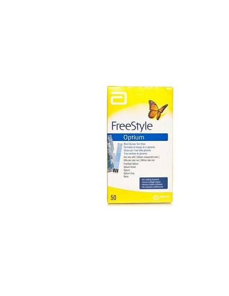 Abbott dibetes freestyle optium test 25 strisce reattive