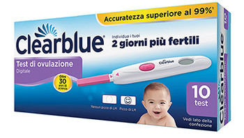 Clearblue ovulation digitale 10 test