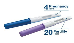Image of Clearblu fertili stick 20 test fertilita' + 4 test gravidanza cod085