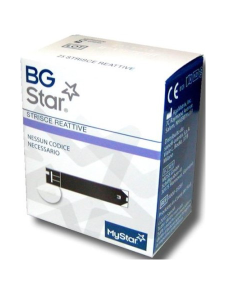Sanofi bgstar mystar extra 25strisce