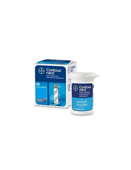 Ascensia contour next glicemia 50 strisce