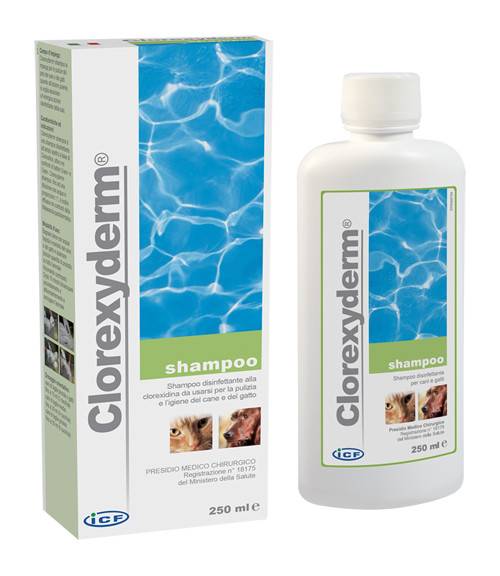Image of Clorexyderm shampoo alla clorexidina 250ml cod085