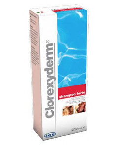 Clorexyderm shampoo forte alla clorexidina 200ml