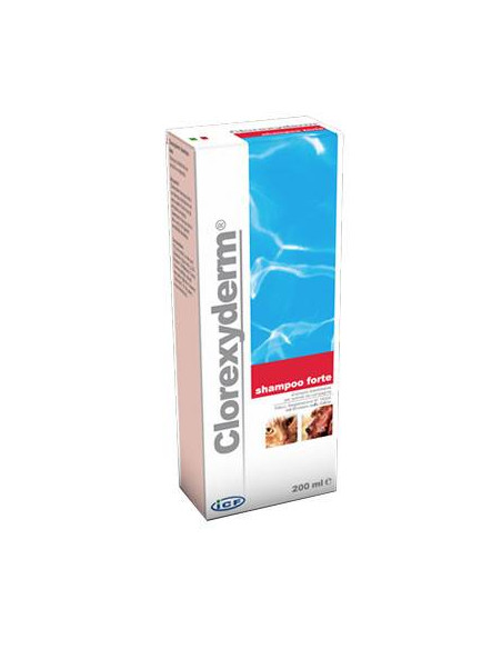 Clorexyderm shampoo forte alla clorexidina 200ml