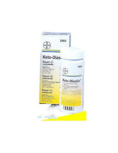 Ascensia ketodiastix test glucosio e corpi chetonici nelle urine 50strisce