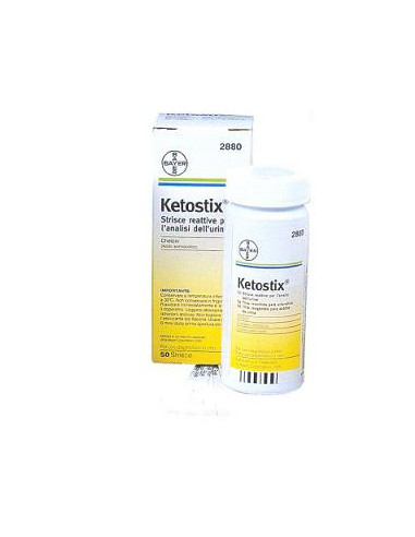 ASCENSIA KETOSTIX CHETONURIA 50STRISCE REATTIVE