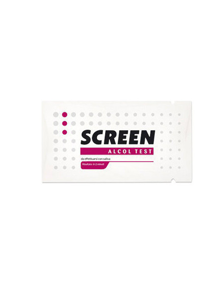 Screen alcol test