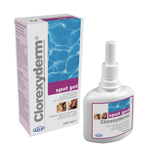 Image of Clorexyderm spot gel disinfettante idratante100ml cod085