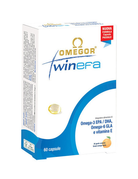 Omegor twinefa new 60 capsule
