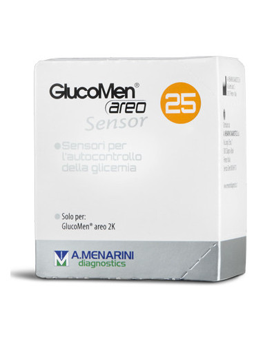 Menarini glucomen areo sensor 25 strisce