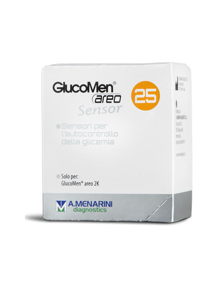 Menarini glucomen areo sensor 25 strisce