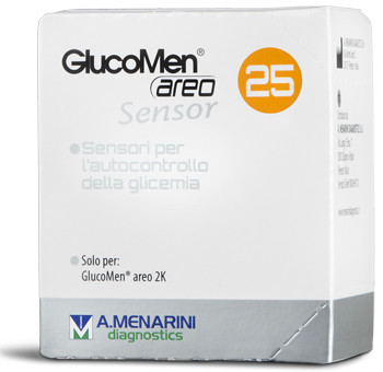 Menarini glucomen areo sensor 25 strisce