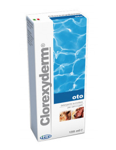 Clorexyderm oto detergente auricolare per cani e gatti 150ml