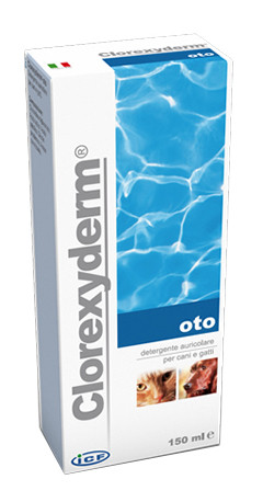 Image of Clorexyderm oto detergente auricolare per cani e gatti 150ml cod085