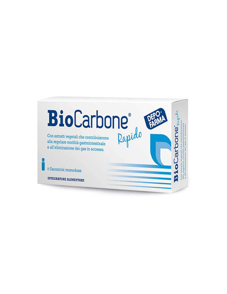 Biocarbone rapido 8 flaconcini