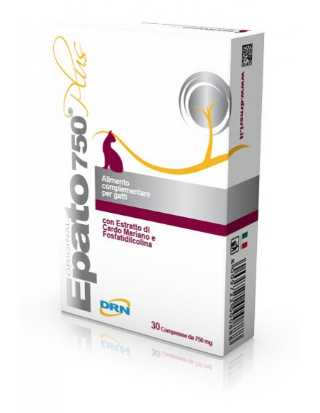 Drn epato 750 plus 30compresse per gatti