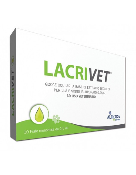 Lacrivet gocce ocul strip 10 flaconcini