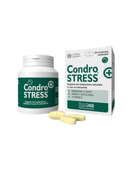 Condrostress+ 60compresse masticabili per animali