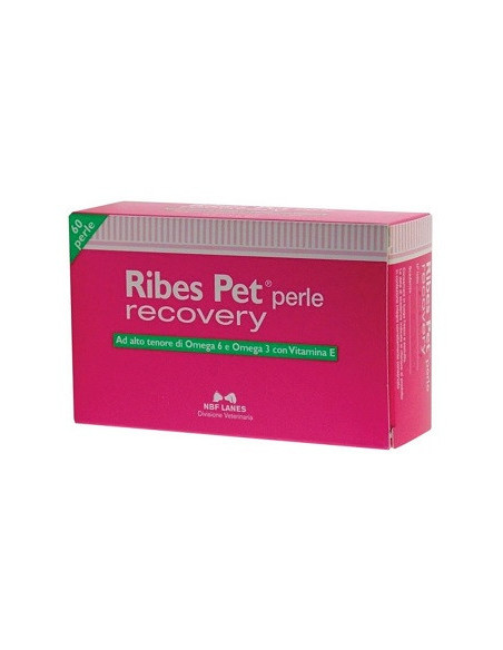 Ribes pet recovery 60perle per la perdita di pelo