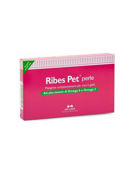 Ribes pet 30perle per la perdita di pelo