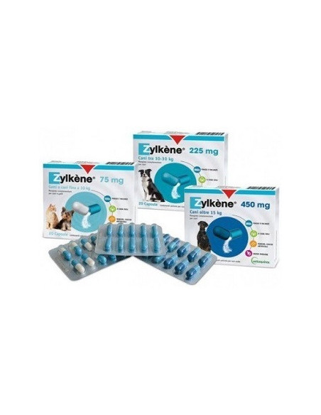 Zylkene cani gatti 20 capsule 75mg