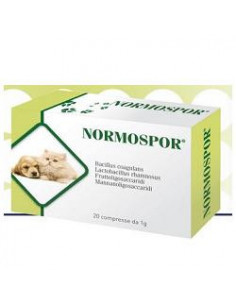 Normospor 20 compresse 1g
