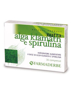 Nutra alga klamat spiru 30cpr