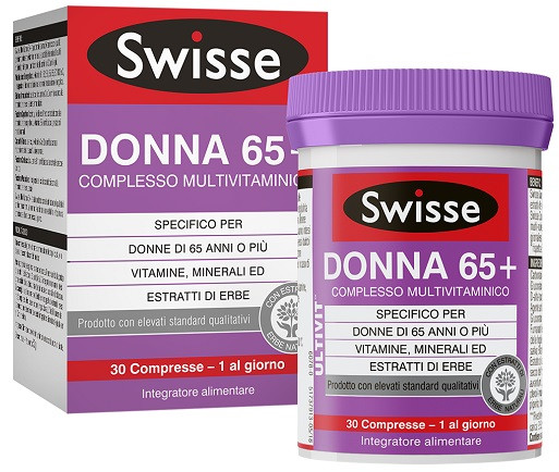 Swisse donna 65 piu multivit30cpr