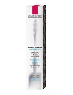 La roche-posay toleriane mascara waterproof resistente all'acqua nero