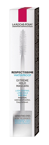 La roche-posay toleriane mascara waterproof resistente all'acqua nero