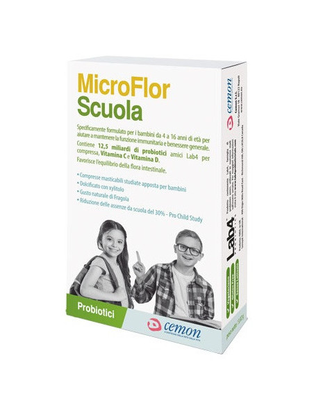 Microflor scuola 30 capsule mast g
