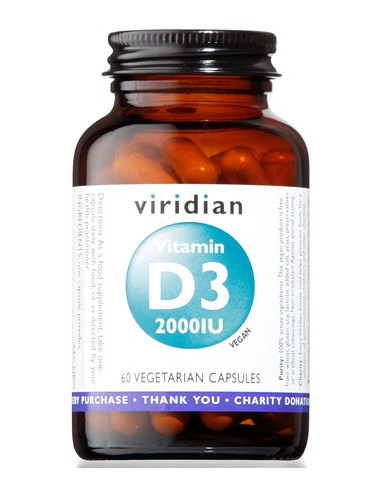 Vitamin d3 2000iu 60cps veg