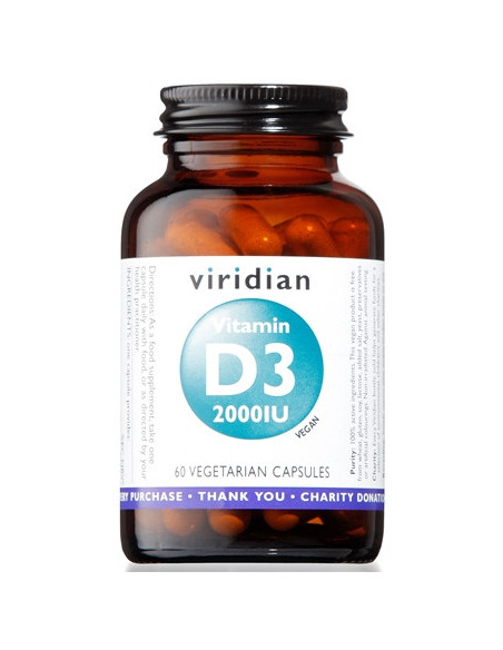 Vitamin d3 2000iu 60 capsule veg
