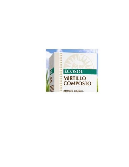 Mirtillo composto ecosol 60 compresse