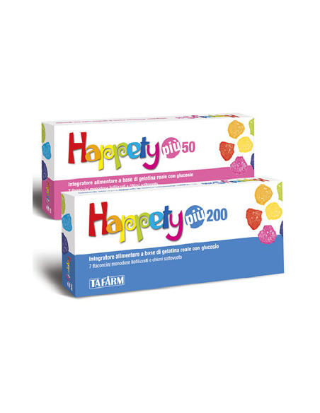 Happety piu 200 7 flaconcini 200ml