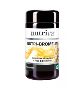 Nutriva nutri bromelin 30 compresse | Clubfarma