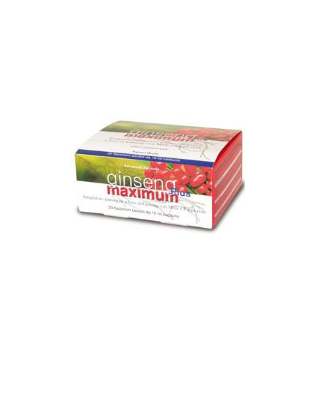 Ginseng maximum 10 flaconcini 10ml