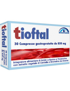 Tioftal 30cpr gastroprotette